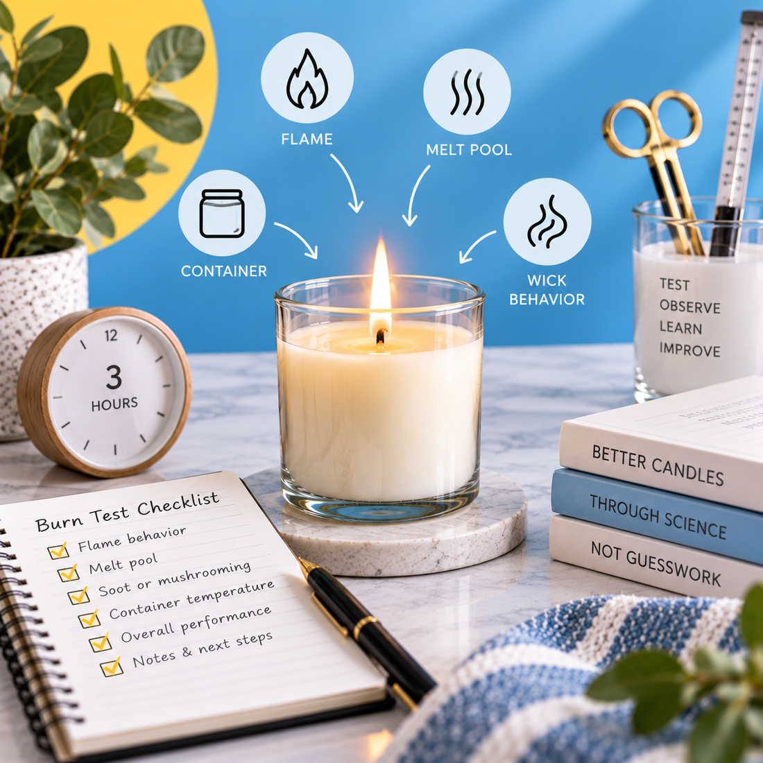 Candle Burn Testing: What Should You Actually Be Looking For?