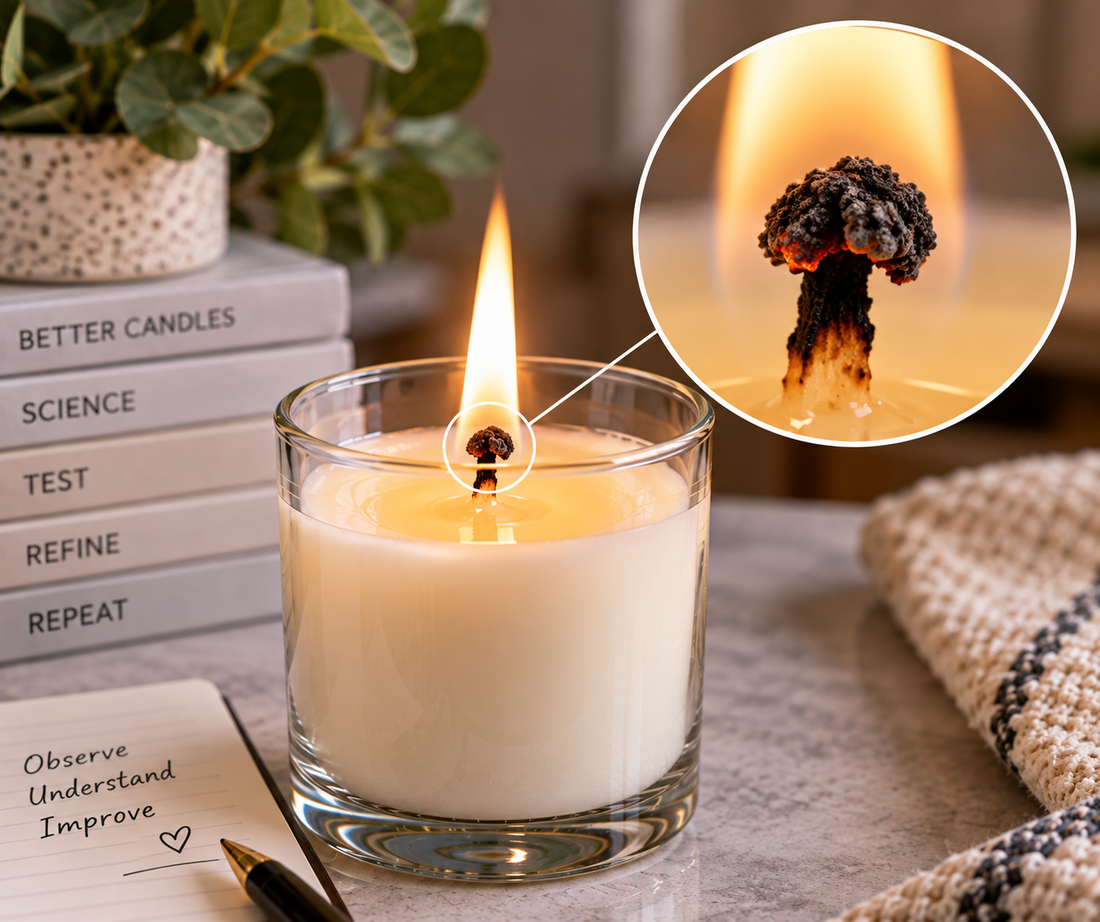 Why Is My Candle Wick Mushrooming?