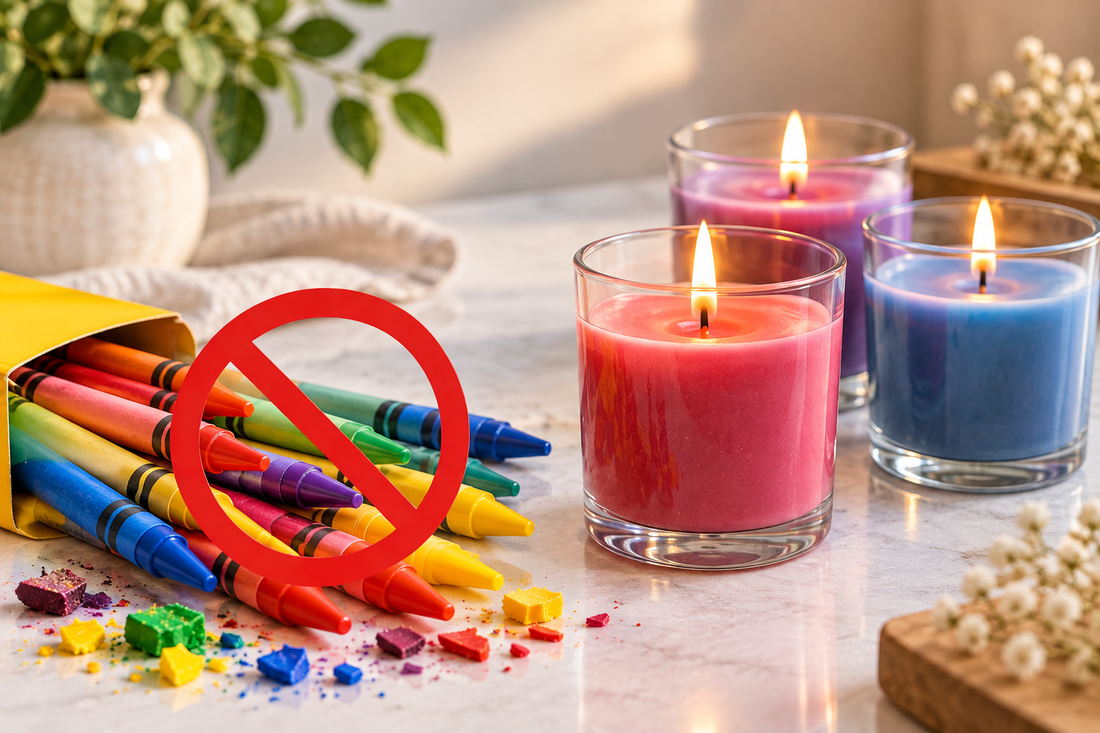 Can You Use Crayons to Color Candles? Why Crayons Aren’t Made for Candle Making