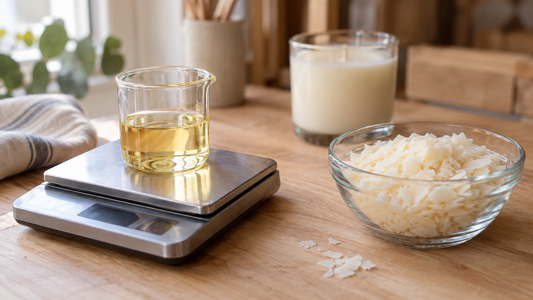 Candle Fragrance Load: Why Wax Weight and Total Weight Matter